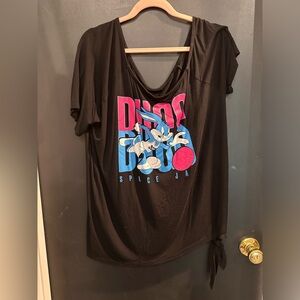 Torrid Space Jam off the shoulder tee